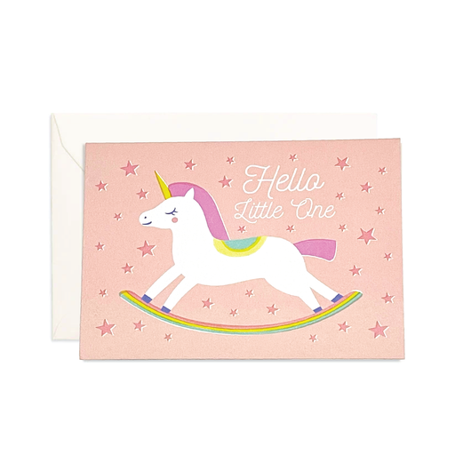 Greeting Card - Hello Little One