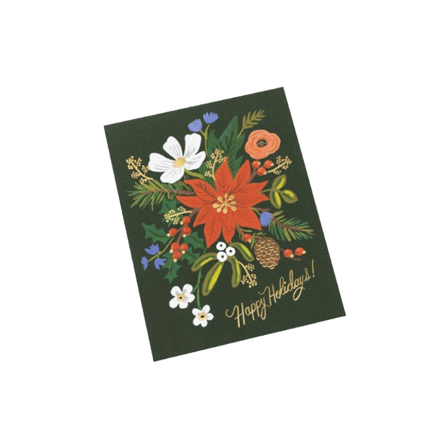 Greeting Card - Holiday Bouquet