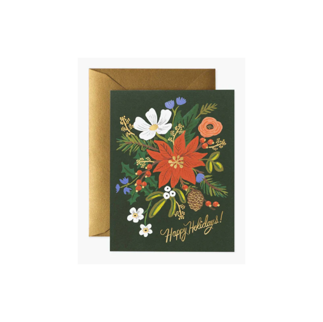 Greeting Card - Holiday Bouquet