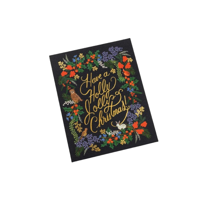 Greeting Card - Holly Jolly Christmas