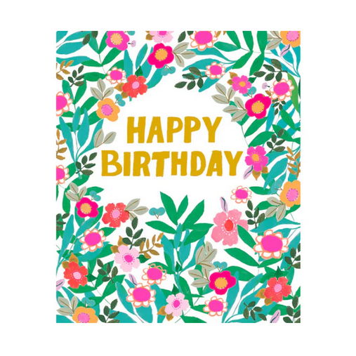 Greeting Card - Hunky Dory Card Birthday Flowers