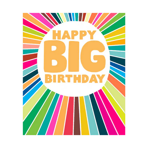Greeting Card - Hunky Dory Happy Big Birthday