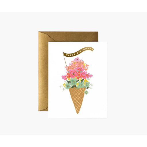Greeting Card - Ice Cream birthday