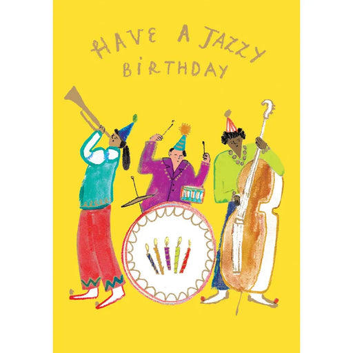 Greeting Card - Jazzy Birthday