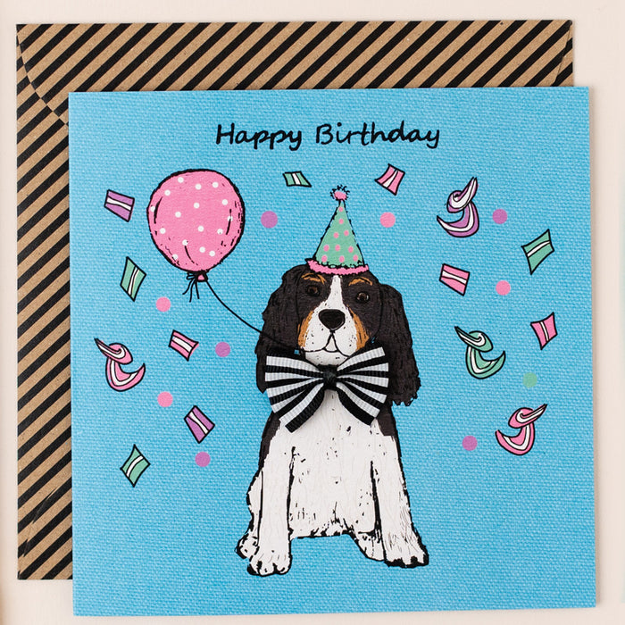 Greeting Card - Kaleidoscope KC Cavalier