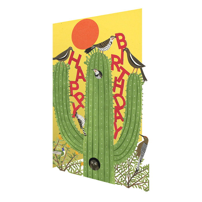 Greeting Card - LC Tall Cactus Birthday