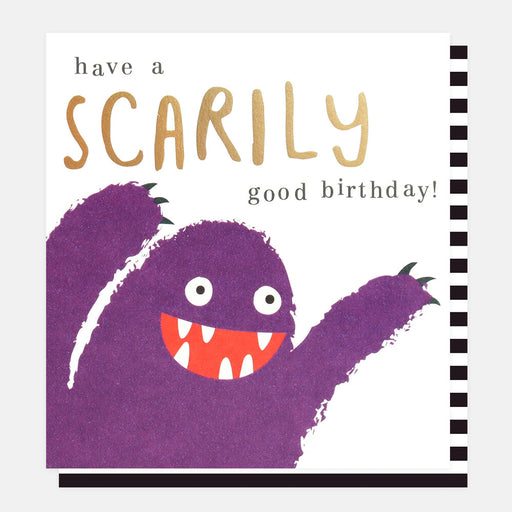 Greeting Card - Little Monsters Scarily Good Birthday