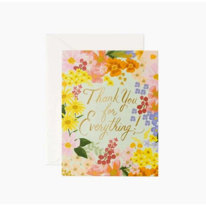 Greeting Card - Margaux Thank you