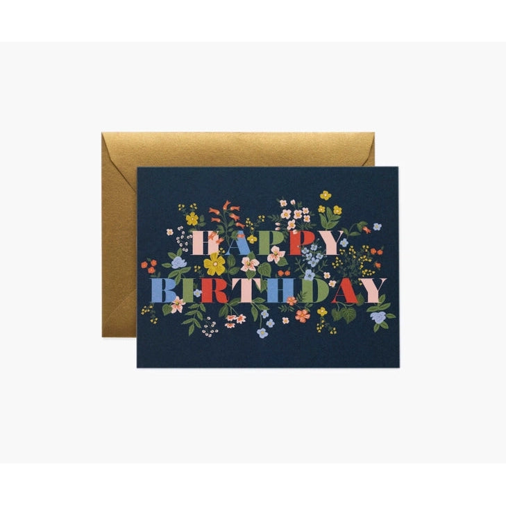 Greeting Card - Mayfair Birthday Card — PaperMarket