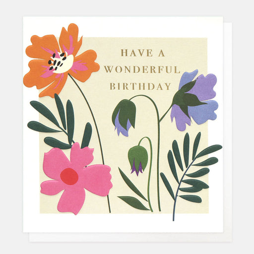 Greeting Card - Meadow Wonderful Bday