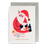 Greeting Card - Merry Christmas Santa