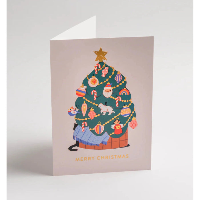 Greeting Card - Merry Christmas Tree