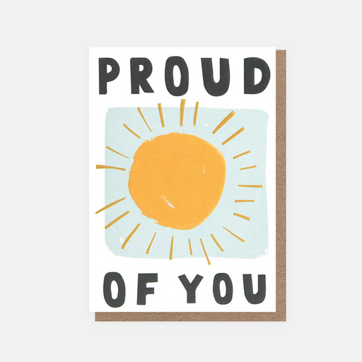 Greeting Card - Minis Shining Sun Proud of You Card