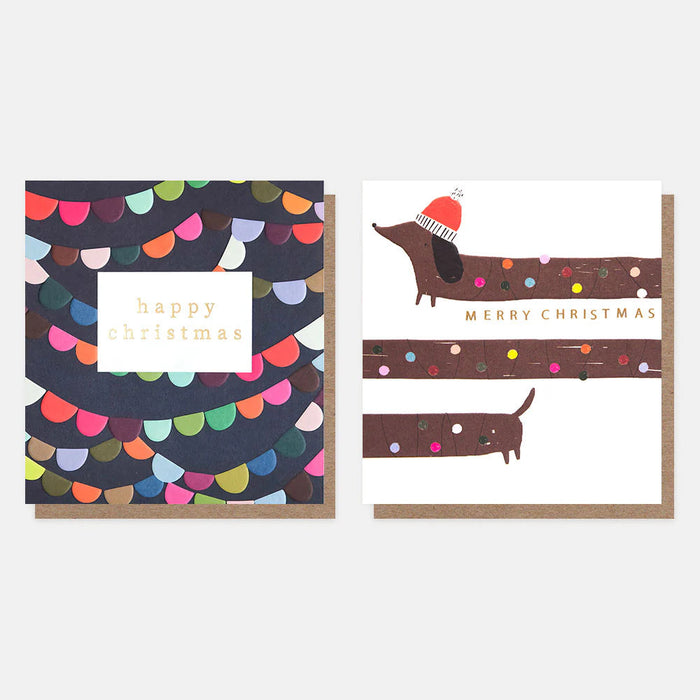 Greeting Card - Mixed Pack Bunting & Dog