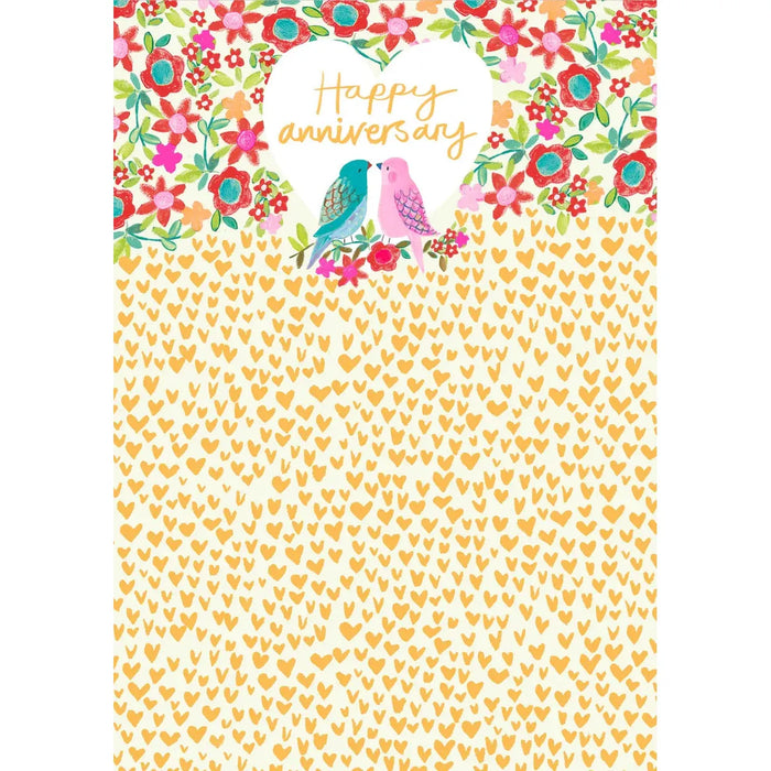 Greeting Card - PS Alchemy Anniversary Two Birds