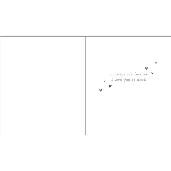 Greeting Card - Paperlink Wife Anniversary Gold Heart