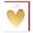Greeting Card - Paperlink Wife Anniversary Gold Heart