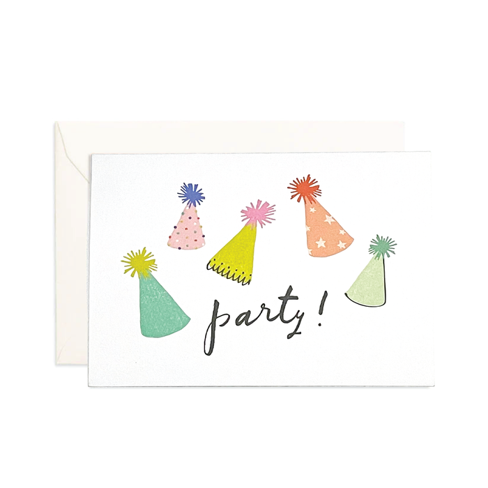 Greeting Card - Party Hats