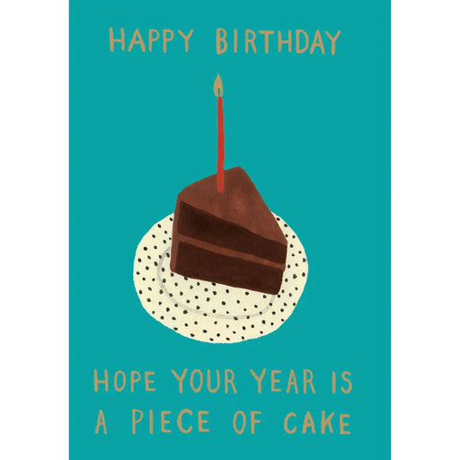 Greeting Card - Piece of Cake