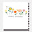 Greeting Card - PomPom Bday Flowers Balloons