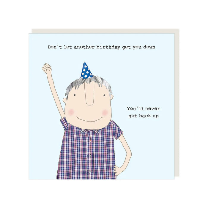 Greeting Card - Rosie Get Back Up