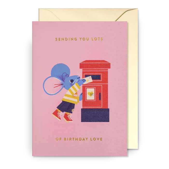Greeting Card - Sending You Lots of Birthday Love