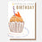 Greeting Card - Sketchbk Bday Cupcake