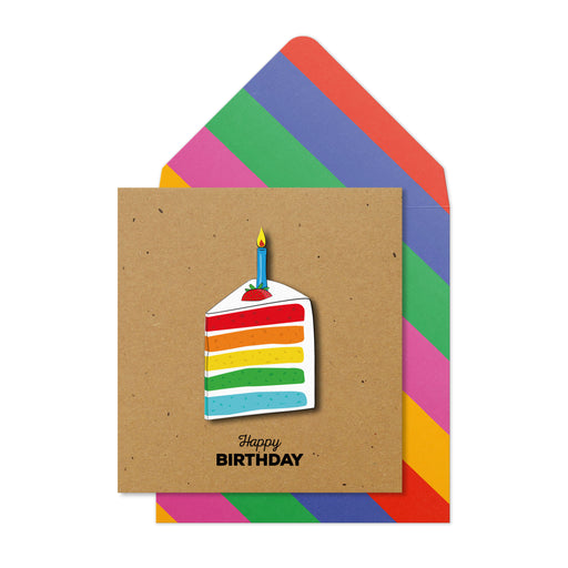 Greeting Card - Slice of Cake