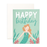 Greeting Card - Summertime Happy Birthday Mermaid