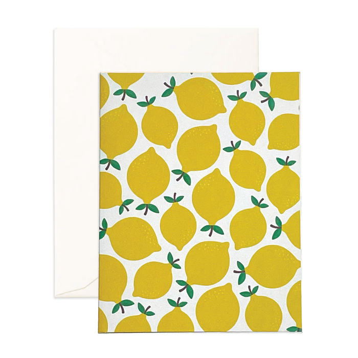Greeting Card - Summertime Lemons