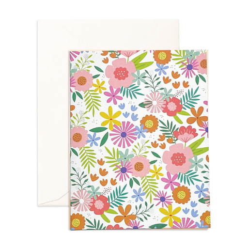 Greeting Card - Summertime Summer Floral