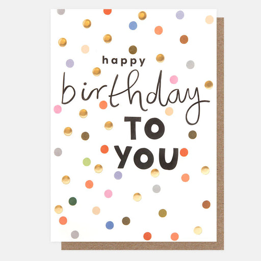Greeting Card - Sunshine Bday Multispot