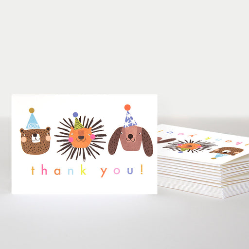 Greeting Card - Thank U Pack Animal Friends