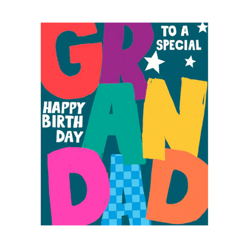 Happy Birthday Papa Card, Stars Design Birthday Brazil