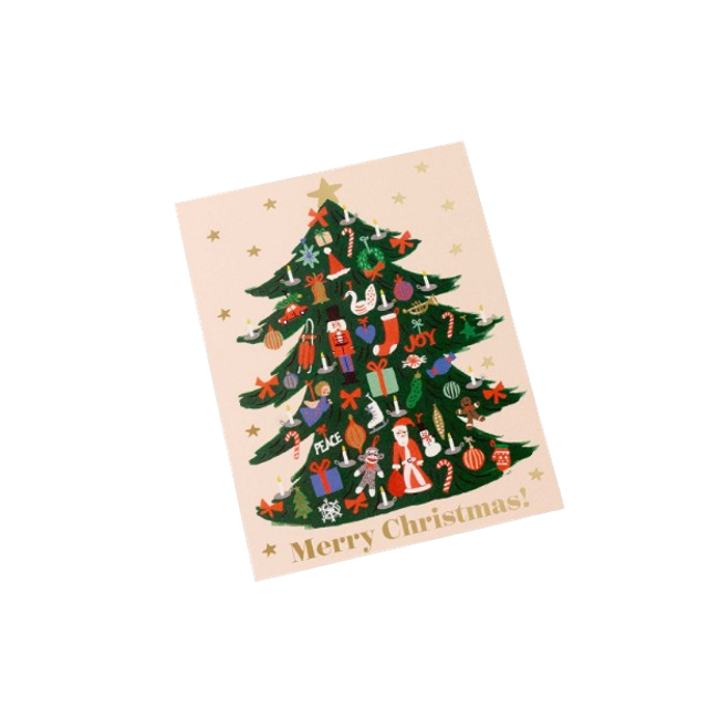 Greeting Card - Trimmed Tree