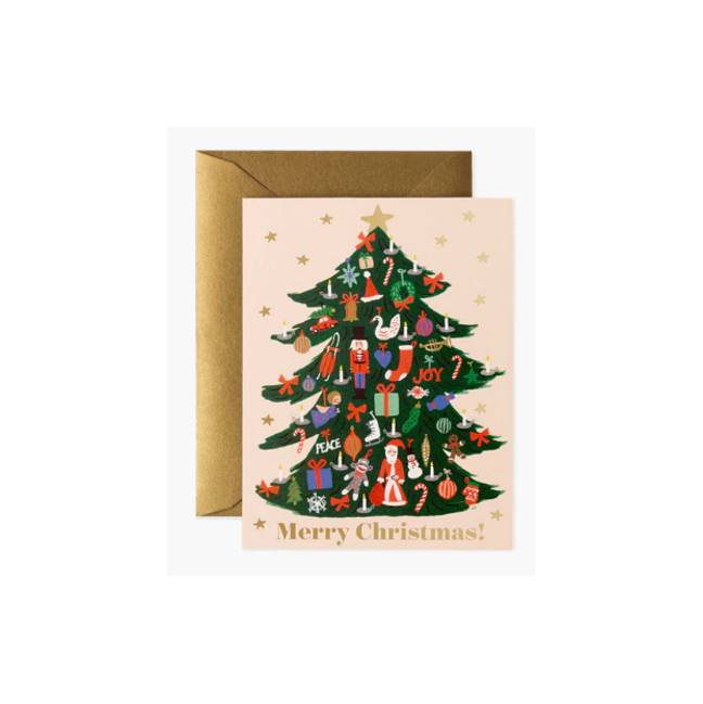 Greeting Card - Trimmed Tree