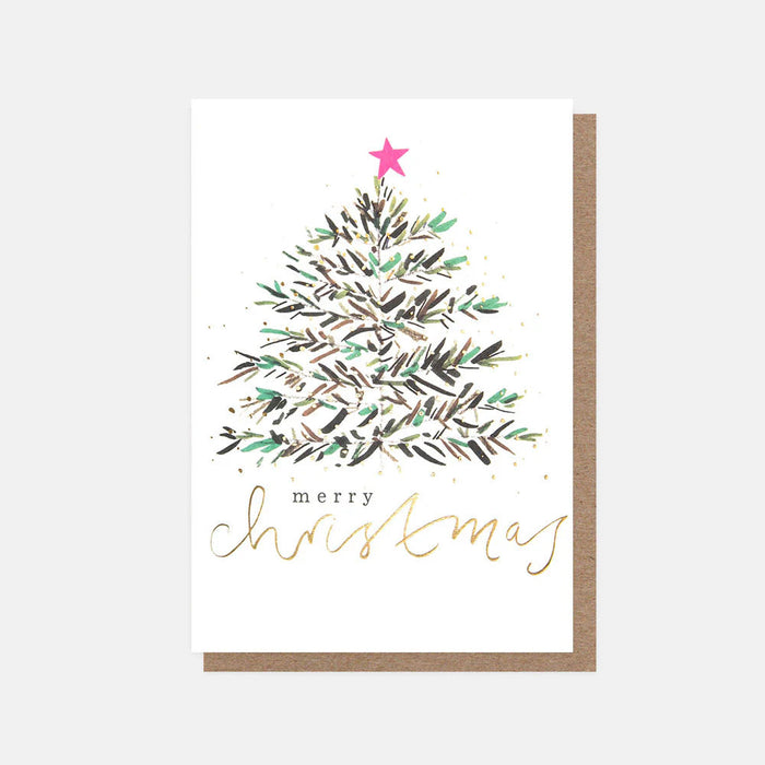 Greeting Card - Xmas Pack Merry Xmas Tree