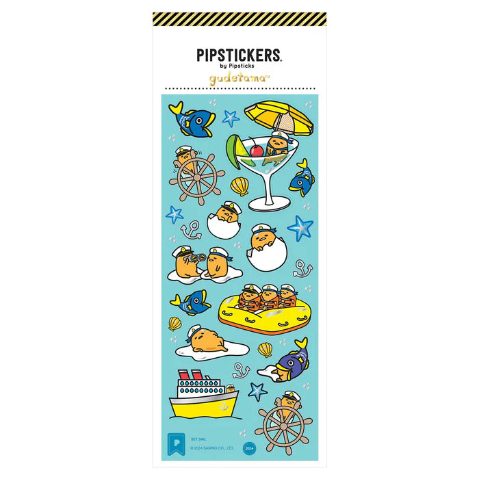 Pipstickers - Gudetama Set Sail