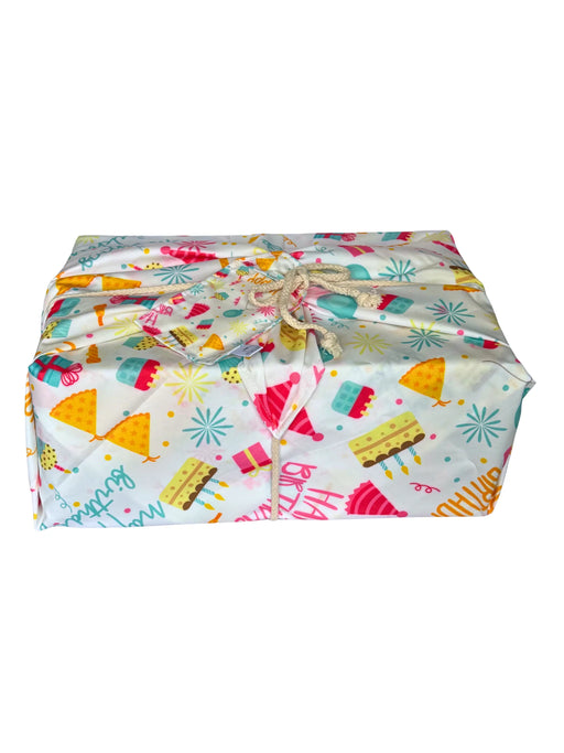 Reusable Gift Wrap - Children's Collection - Happy Birthday