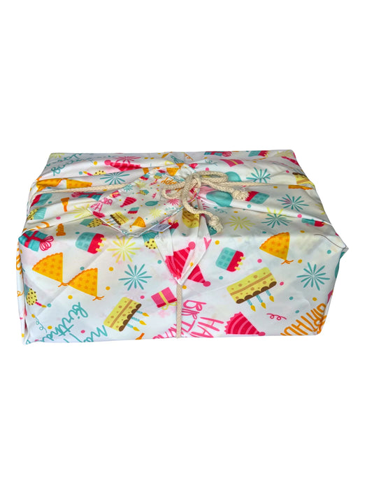 Reusable Gift Wrap - Children's Collection - Happy Birthday