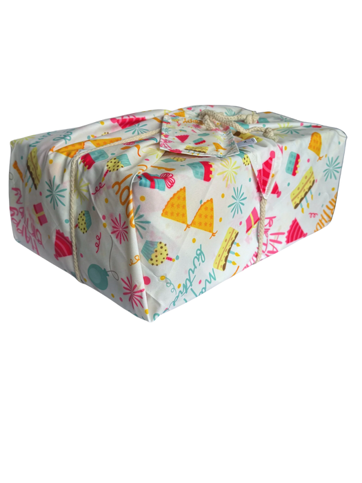 Reusable Gift Wrap - Children's Collection - Happy Birthday