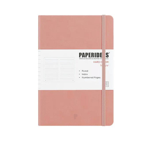 Hardcover A5 Notebook Lined - Pink Powder