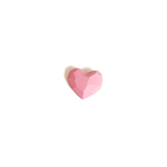 Heart Pastel Pink Brooch