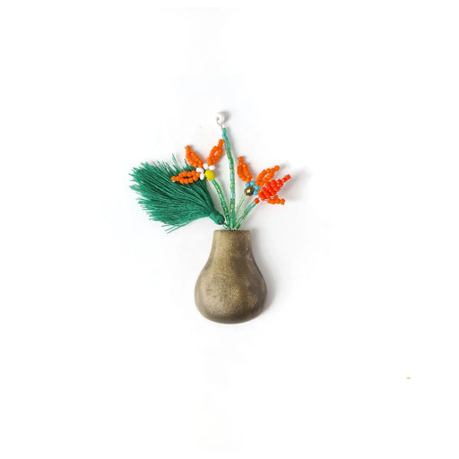 Heliconia Brooch
