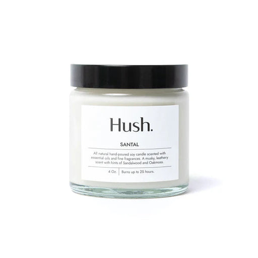 Hush Candle 4 Oz - Santal