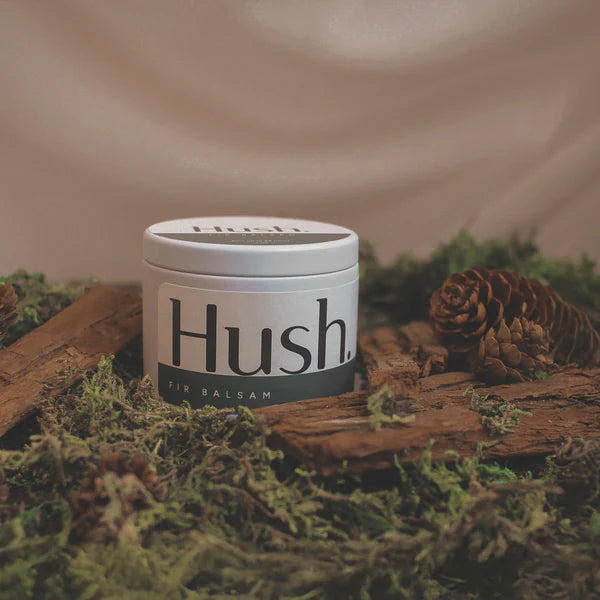 Hush Candle 4 Oz Tin - Fir Balsam