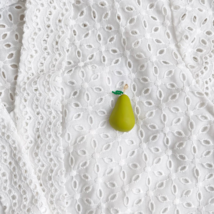 Pear Brooch