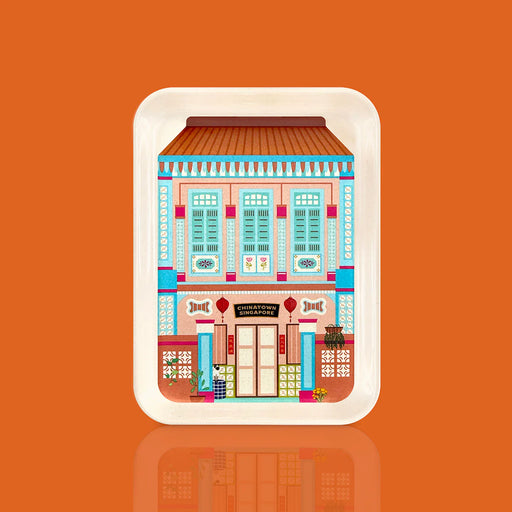 Rectangle Plate - Shophouse Chinatown
