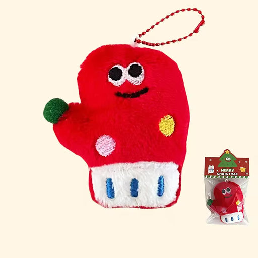 Felt Charm - Red Mitten