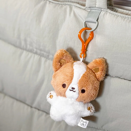 Plush Charm - Brown Corgi